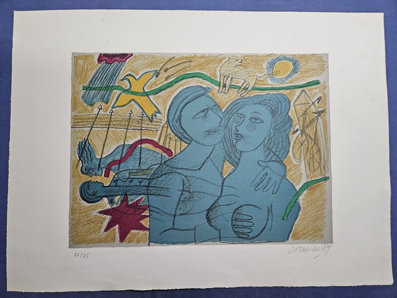 Image 1 of Lithografie Guillaume Corneille