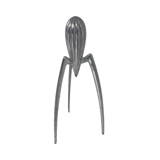 Image 1 of Juicy Salif - Citruspers - Philippe Starck voor Alessi - Vintage editie uit 1990 - Gegoten aluminium