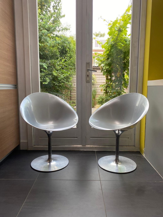 Image 1 of 2x Kartell Eros By Philippe Starck