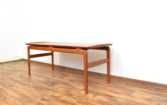 Image 1 of Teakhouten salontafel Model 640 van Peter Hvidt & Orla Mølgaard-Nielsen voor France & Søn / France & Daverkosen, 1950S.