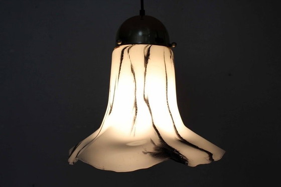 Image 1 of Glazen hanglamp van Peill & Putzler, model Petunia