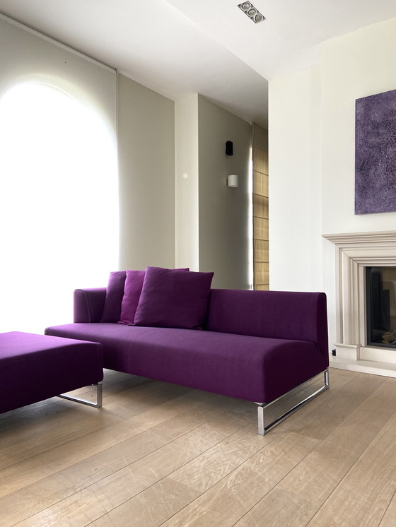 Image 1 of B&B Italia Solo 14 Paars Modulaire Sofa