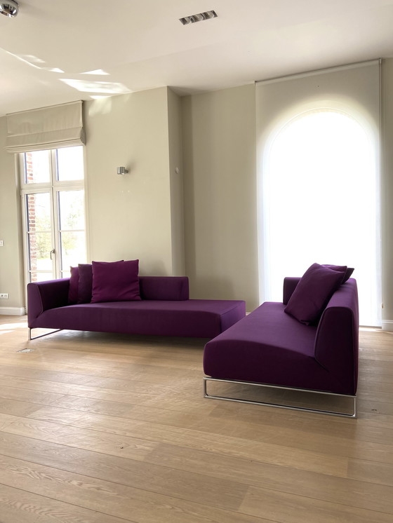 Image 1 of B&B Italia Solo 14 Paars Modulaire Sofa