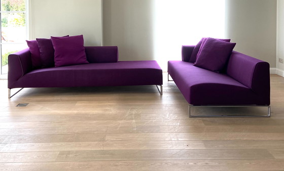 Image 1 of B&B Italia Solo 14 Paars Modulaire Sofa