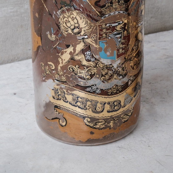 Image 1 of Paar oude Engelse glazen apothekerspotten