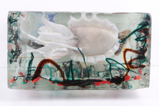 Image 1 of Murano glas Aquarium door Alfredo Barbini voor Cenedese, 1960s