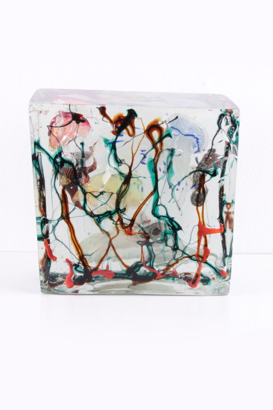 Image 1 of Murano glas Aquarium door Alfredo Barbini voor Cenedese, 1960s