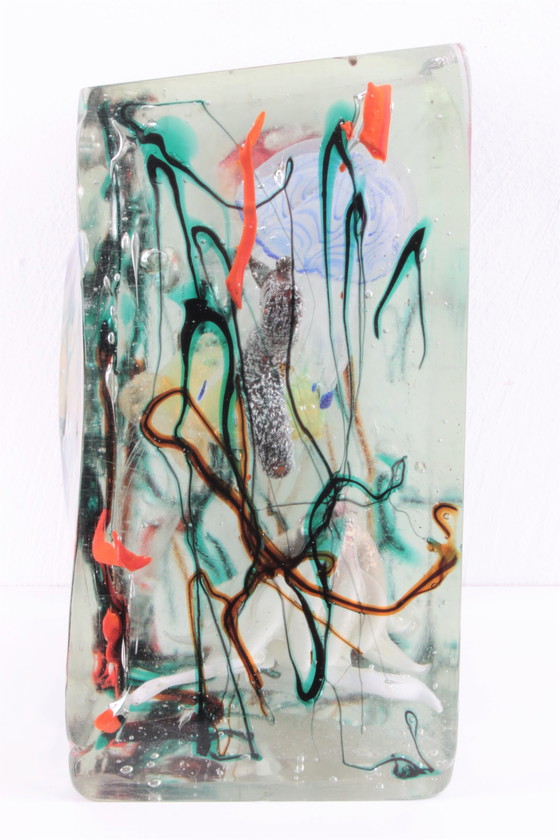 Image 1 of Murano glas Aquarium door Alfredo Barbini voor Cenedese, 1960s