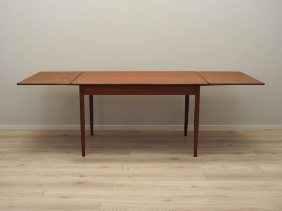 Image 1 of Teakhouten tafel, Deens ontwerp, 1970S, Productie: Denemarken