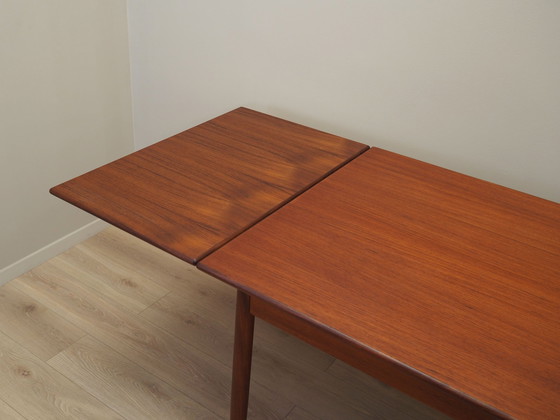 Image 1 of Teakhouten tafel, Deens ontwerp, 1970S, Productie: Denemarken