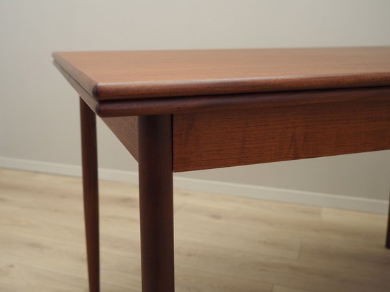 Image 1 of Teakhouten tafel, Deens ontwerp, 1970S, Productie: Denemarken