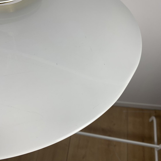 Image 1 of Grote Deense Ab Belid Hanglamp Met Handvat, Wit, 1970/80