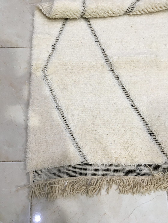 Image 1 of Beni Ouarain Marokkaans Berber Vloerkleed 2m90 x 2m00