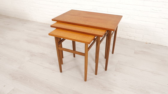 Image 1 of Vintage Mimiset | Nesting Tables | Teak