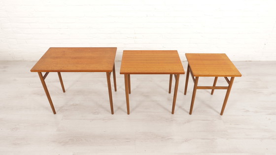 Image 1 of Vintage Mimiset | Nesting Tables | Teak