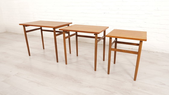 Image 1 of Vintage Mimiset | Nesting Tables | Teak