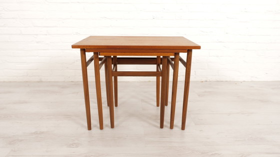 Image 1 of Vintage Mimiset | Nesting Tables | Teak