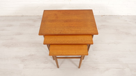 Image 1 of Vintage Mimiset | Nesting Tables | Teak