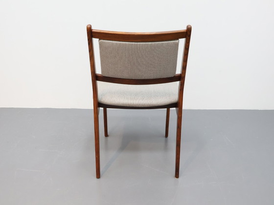 Image 1 of Set van 5 vintage Deense eetkamerstoelen 