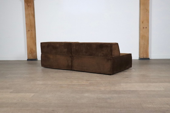 Image 1 of Cor Trio Modulaire Sofa In Bruin Teddy Van Team Form Ag, 1970S