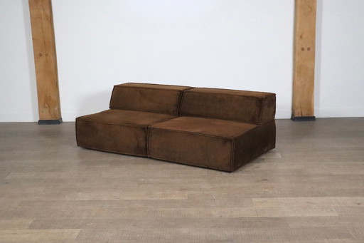 Cor Trio Modulaire Sofa In Bruin Teddy Van Team Form Ag, 1970S