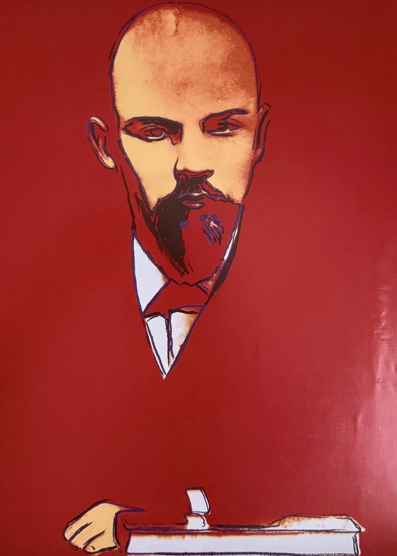 Image 1 of Andy Warhol: “Red Lenin, 1987”. ©2007 Andy Warhol Foundation For The Visual Arts, New York. 