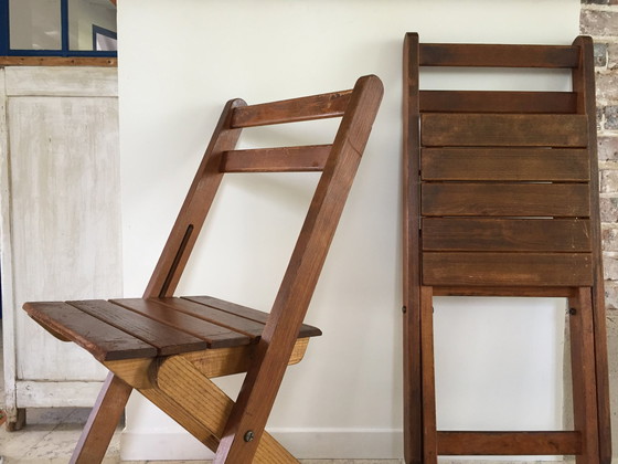 Image 1 of Chalet "Au Feu De Bois" Vouwstoelen