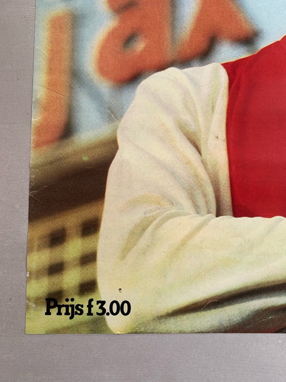 Image 1 of Johan Cruyff Farewell Poster Ajax Amsterdam Vintage 