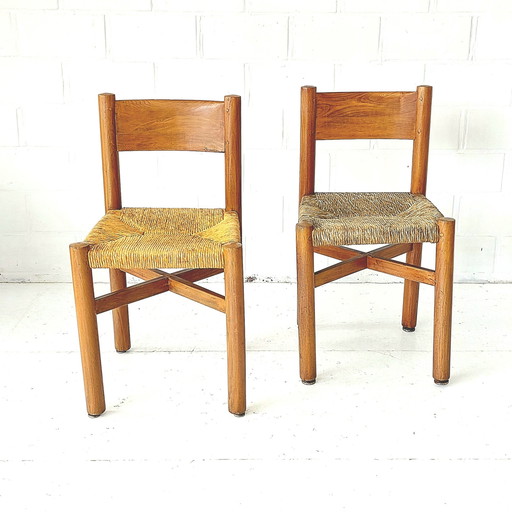 2X Charlotte Perriand Meribel Bcb 1950S France George Blanchon