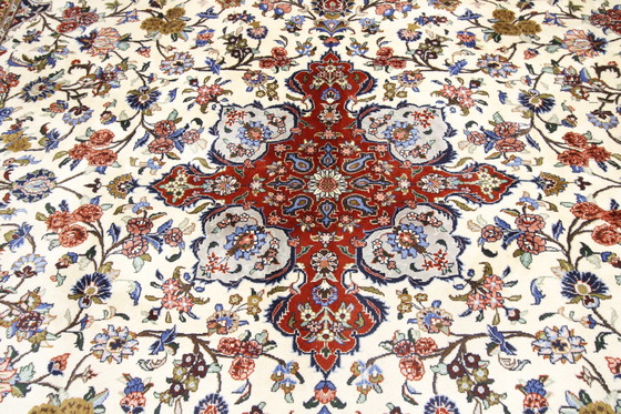 Image 1 of Origineel handgeknoopt Perzisch tapijt Keshan 395 X 298 cm Zeer goede staat Fijn