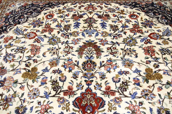 Image 1 of Origineel handgeknoopt Perzisch tapijt Keshan 395 X 298 cm Zeer goede staat Fijn