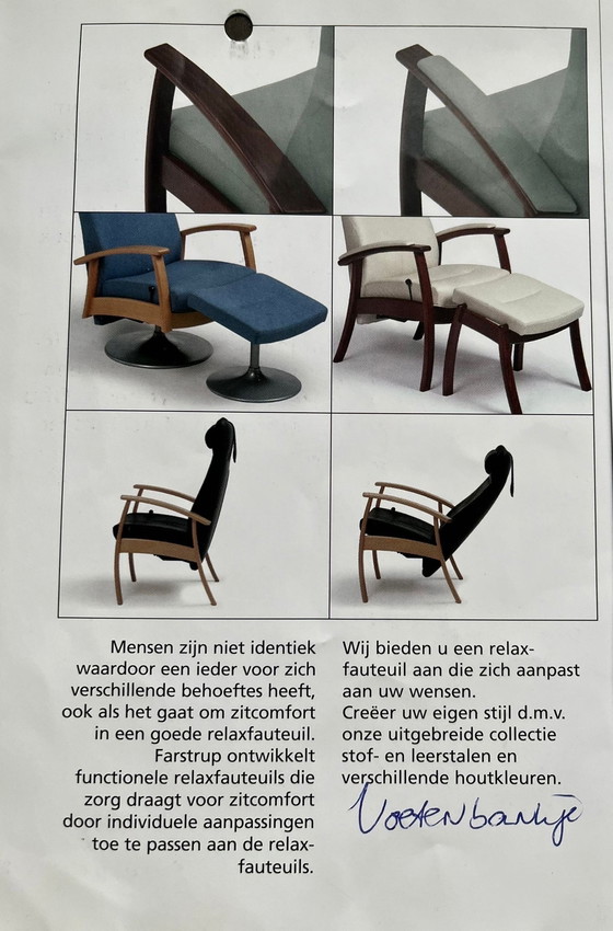 Image 1 of Farstrup Alpha fauteuil + hocker