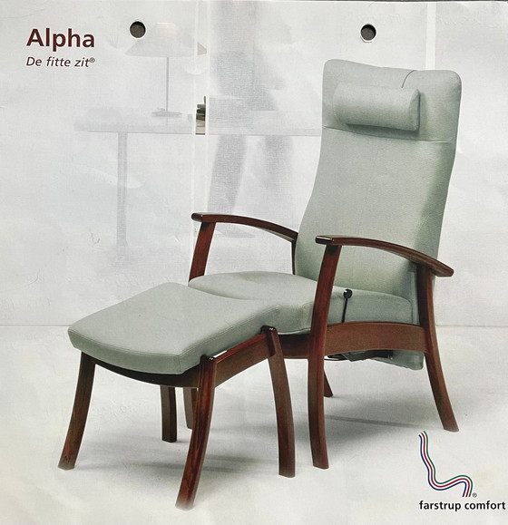 Image 1 of Farstrup Alpha fauteuil + hocker