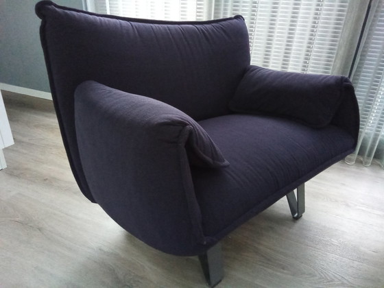 Image 1 of 2x Leolux Rumba Fauteuils