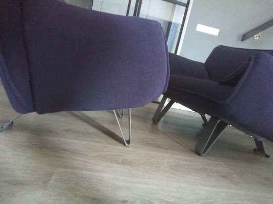 Image 1 of 2x Leolux Rumba Fauteuils