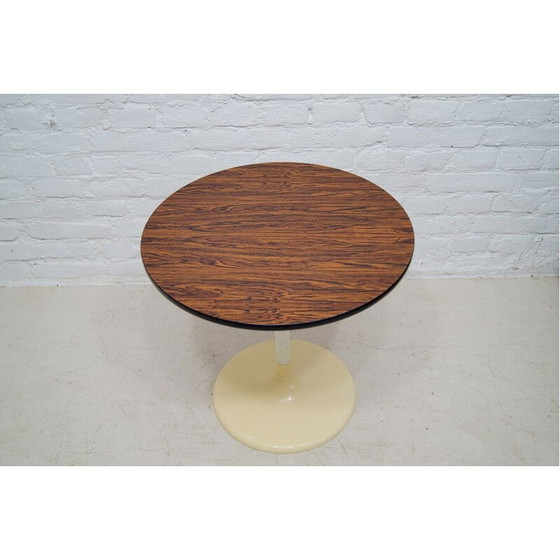 Image 1 of Vintage stalen en plastic salontafel "Tulip" voor Lusch Erzeugnis, 1960
