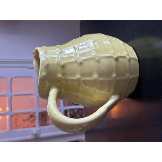 Image 1 of Vintage aardewerk kruik voor de Saint Clément fabriek, Italië 1950