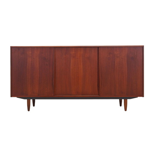 Teakhouten dressoir, Deens ontwerp, 1970S, Productie: Denemarken