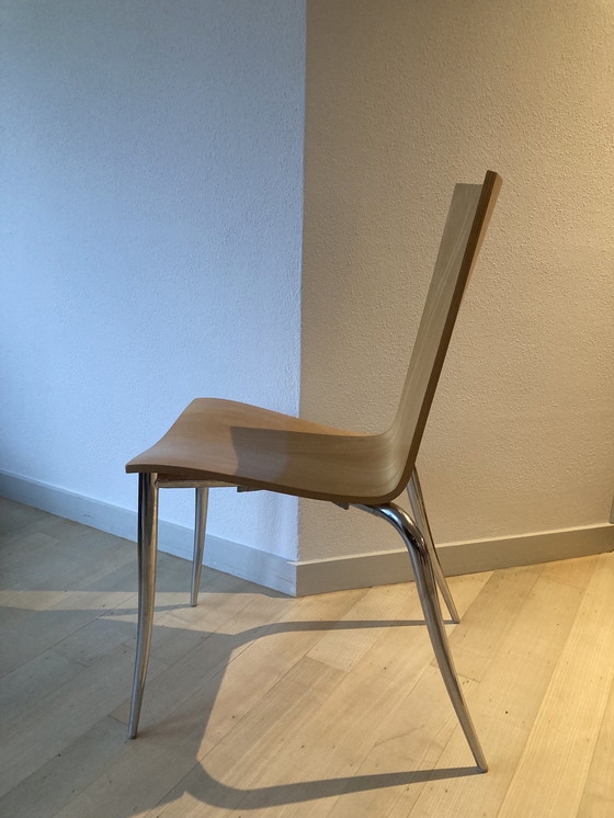 Image 1 of 8X Philip Starck Olly Tango Eettafel Stoelen