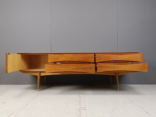 Mid Century Lowboard van Oswald Vermaercke voor V Form, 1959