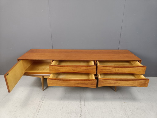 Mid Century Lowboard van Oswald Vermaercke voor V Form, 1959