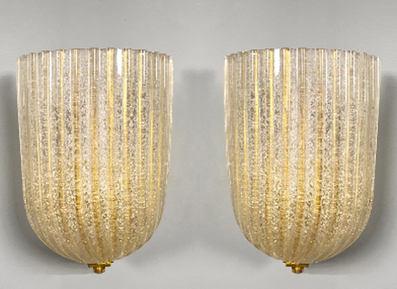 Image 1 of 2x Barovier & Toso wandlampen