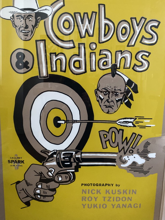 Image 1 of Cowboys&Indians Poster Gallery Spark New York 1999 Fotografie