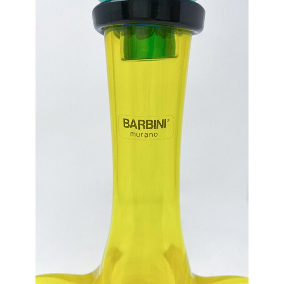 Image 1 of Mid Century karaf in Murano glas van Alfredo Barbini, Italië 1970