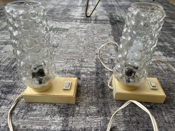 Image 1 of 2x Hawill lamp bubbels retro vintage