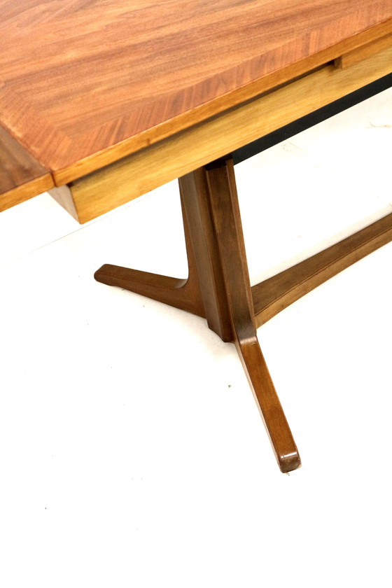 Image 1 of Vintage uitschuifbare eettafel