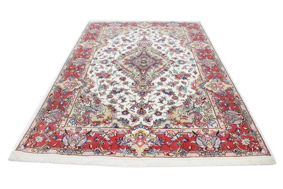 Image 1 of Origineel handgeknoopt Perzisch Tapijt Tabriz 290 X 193 Cm Nieuw, Ongebruikt