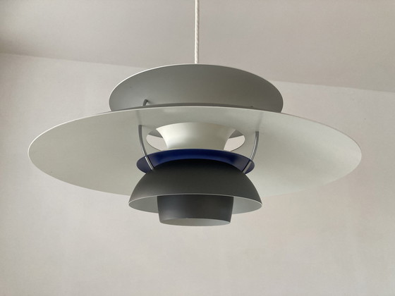 Image 1 of Louis Poulsen Hanglamp Bruin, blauw, rood