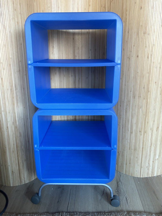 Image 1 of Vintage Ikea Prelat Sidetables / Trolley van Ehlen Johansson