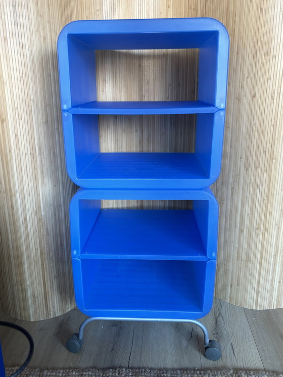 Image 1 of Vintage Ikea Prelat Sidetables / Trolley van Ehlen Johansson